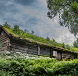 wooden cabin Norway