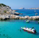 Seaside Provence boat tours and swimming