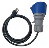 Adaptador 32a Plug Brasileiro P Carregador Carro Elétrico