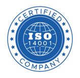 ISO 14001 certification for environmental management at MTG Acoustics.