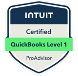Intuit Certified QuickBooks Level 1 ProAdvisor