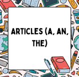articles a an and the worksheets and exercises