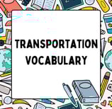 Transportation Vocabulary