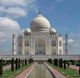 Taj Mahal - main façade
