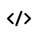 Icon image depicting web development.