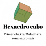 hexaedro cubo un elemento de los cinco sólidos platónicos que se utiliza en el curso
