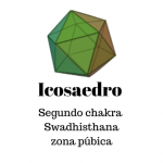 icosaedro un elemento de los cinco sólidos platónicos