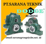 PT. Sarana Teknik Indonesia menjual berbagai merk Bearing SKF, Dodge, SealMaster, Link-belt, NTN,