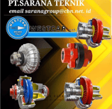PT. Sarana Teknik menjual berbagai merek fluid coupling, termasuk Transfluid, F