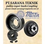 PT. Sarana Teknik Indonesia menjual Pulley & Taper Bushing merk, Martin, Fenner dan NBK