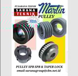 PT. Sarana Teknik Indonesia menjual Pulley & Taper Bushing merk, Martin, Fenner dan NBK