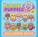 Teacup Puppies coloring book