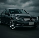 MercedesBenz C300 2015- 2023 fitted with premium high-performance tires, displayed at our auto store