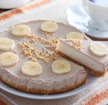 a cake with a slice of cake on a plate