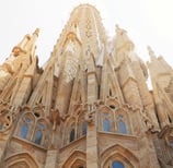 Kirche in Barcelona, Spanien