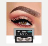 Cílios Postiços Modelo Stilish Line 136, 24 Unidades, 12 Pares, Preto