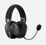 Fone de Ouvido Headset Gamer Havit Fuxi-H3 Black, Quad-Mode Com Fio e Sem Fio, Wireless 2,4GHz, Blue