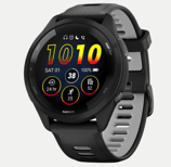 Garmin Smartwatch de corrida Forerunner 265, tela AMOLED colorida.