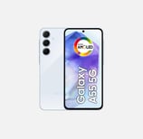 Samsung Galaxy A55 5G, Câmera Tripla Traseira de até 50MP, Selfie de 32MP, 256GB - Azul Claro