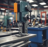 a machine that is sitting on a machine