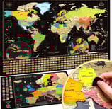 Scratch Off World Map