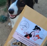 Illustration pour sachets de biscuits artisanaux pour chiens