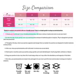 period wear undies panties care and size chart