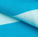 blue striped Organic Cotton jersey
