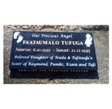 Baby headstone in Mangere Auckland NZ 