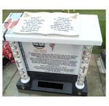 Temple headstone in Mangere Auckland NZ