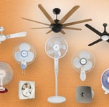 Different types of fans