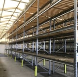 glanvished pallet racking