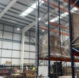 Pallet Racking and Shelving in Large Warehouse 