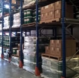 Drive In Pallet Racking storing inventory