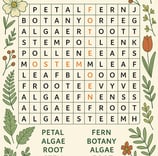 Botanical Word Search 
