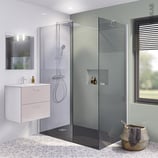 douche à l'italienne pour salle de bain