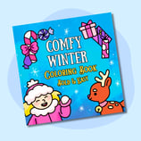 Winter Christmas Coloring Book Bold and Easy