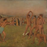 Young Spartans Exercising by Edgar Degas, 1960