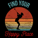 a man holding a golf club and a golf ball