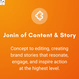 Concept to editing, creating brand stories that resonate, engage, and inspire action
