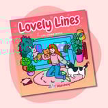 Cute and Cozy Lovely Lines Coloring Book