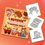 Autumn Coloring Book