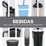 PORTADA DE UN CATÁLOGO DE RECIPIENTES DE BEBIDAS