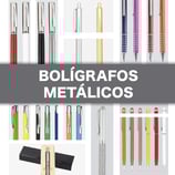 PORTADA DE UN CATÁLOGO BOLÍGRAFOS MATÁLICOS