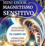 Portada del eBook gratuito 'Activa tu Magnetismo Sensitivo' de Svit Bytka. Diseño artístico con tono