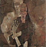 Self-Seer II by Egon Schiele, 1911