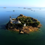 Drone baie de Morlaix - Ile Louët