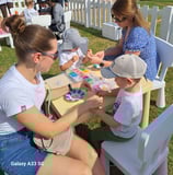 arts and crafts, slime making, pot painging, ceramic painting