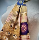 Marino's - écharpe soie satin - accessoire mode - roulotté main - france - écoresponsable - qualité