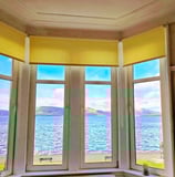 A large bay at Gourock Seaview Holiday Let with a with a view of the ocean